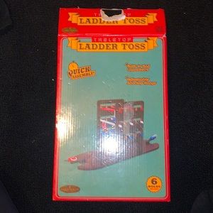 Gently used ladder toss game